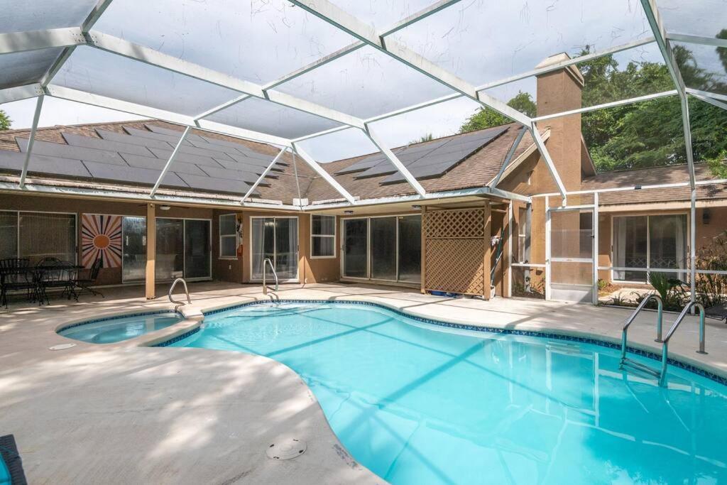 Modern Vacation Home W/ Heated Pool 10Min To The Beach Palm Coast Exterior photo